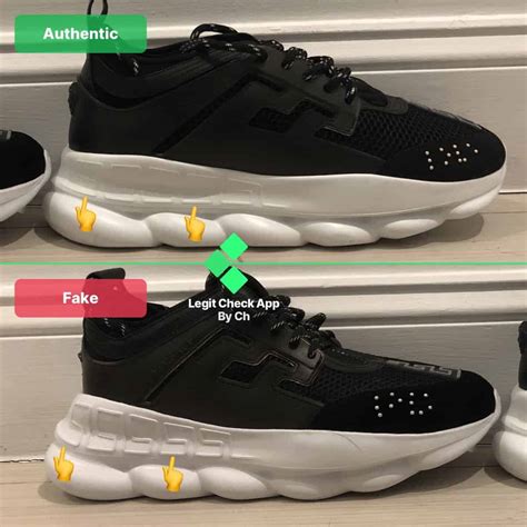 versace chain reaction replica vs real|versace chain reaction sneakers price.